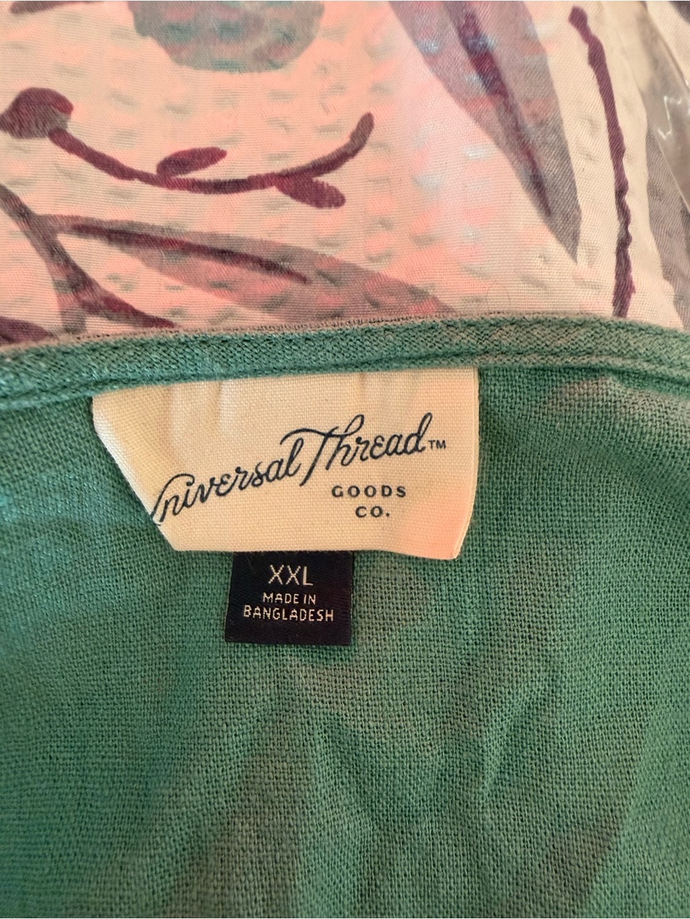 Universal Thread Teal V-Neck Tiered Mini Dress - Picture 7 of 7